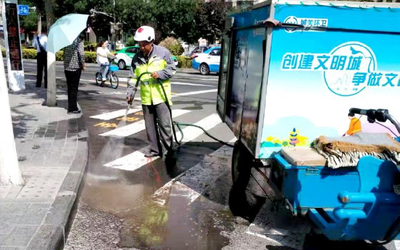 兰州市城关区环卫全力做好兰洽会卫生保障 多举措营造主城区靓丽环境